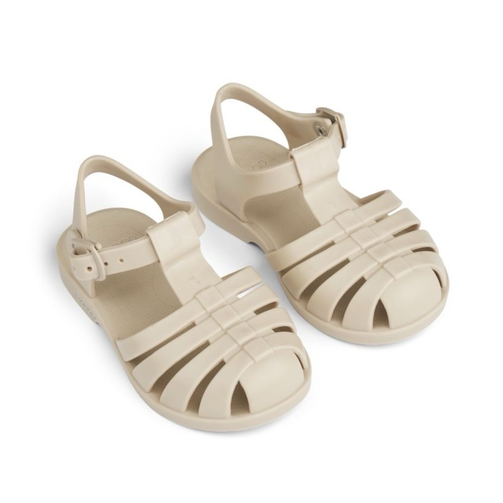 Kids Beige Jelly Fisherman Sandals